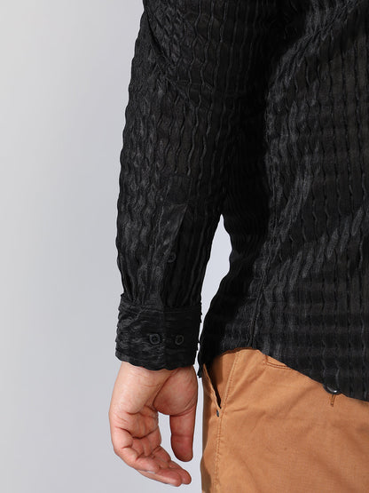 Curly-Creased Shirt