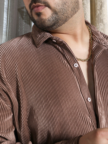 Pleat-Creased Shirt