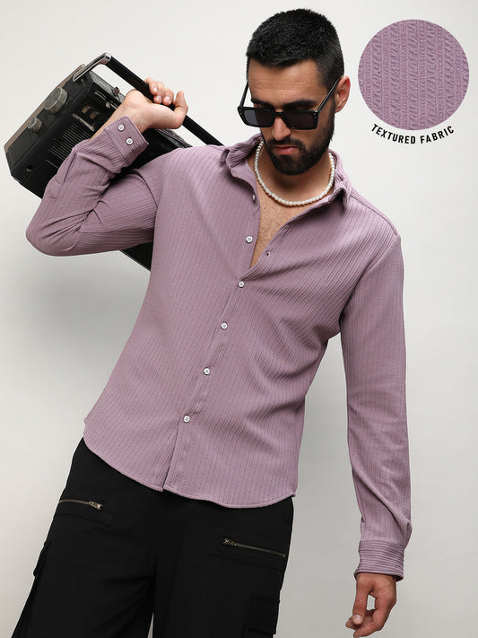 Stripe-Creased Shirt