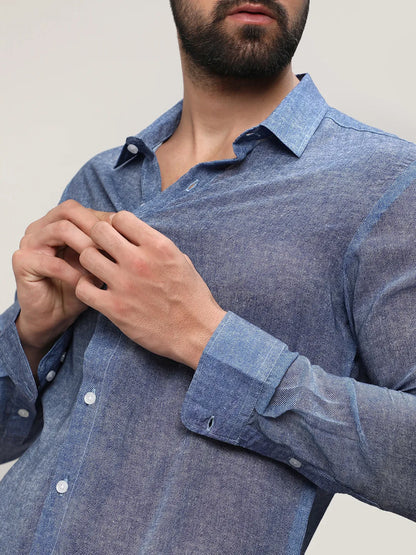 Gauzy Heathered Shirt