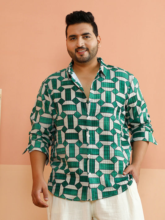 Contrast Block Shirt