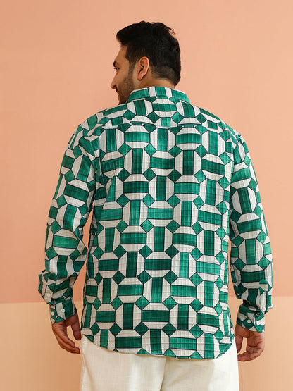 Contrast Block Shirt