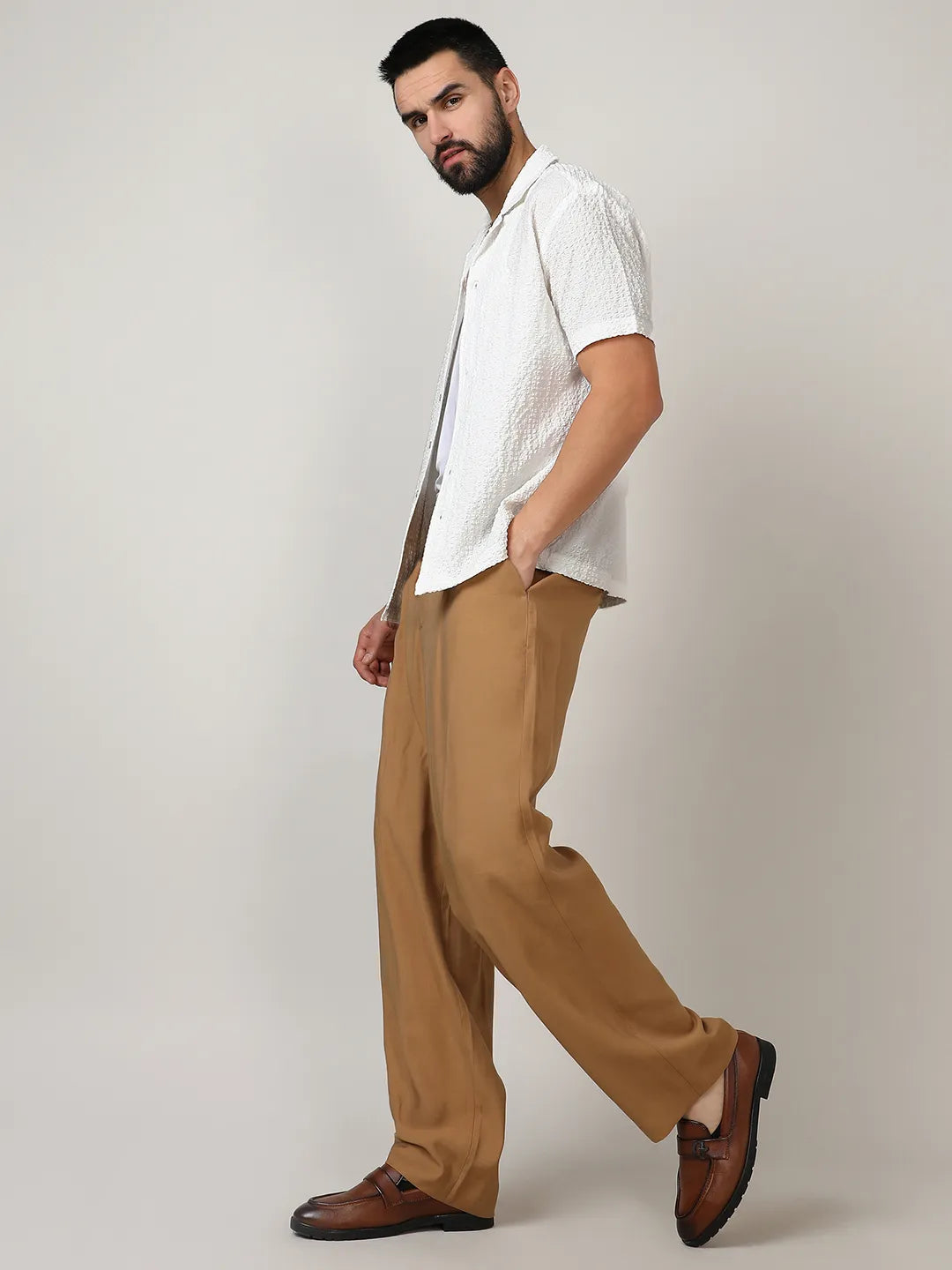 Micro Creased Shirt