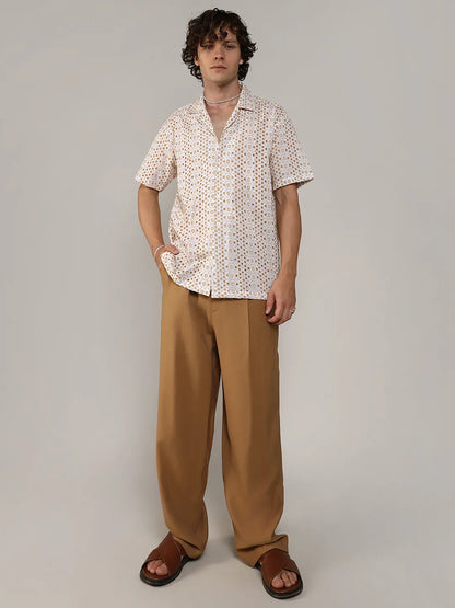 Embroidered Circular Shirt