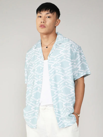 Geometric Overlap Shirt