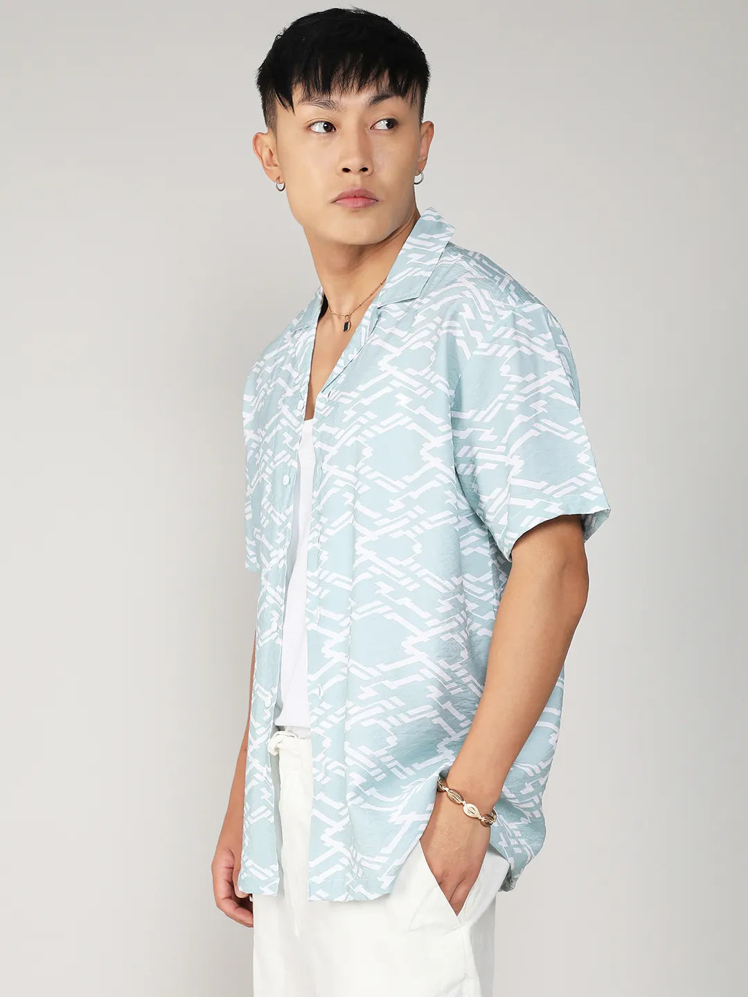 Geometric Overlap Shirt
