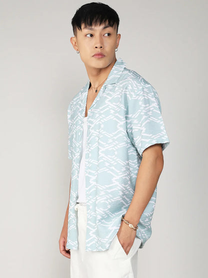 Geometric Overlap Shirt