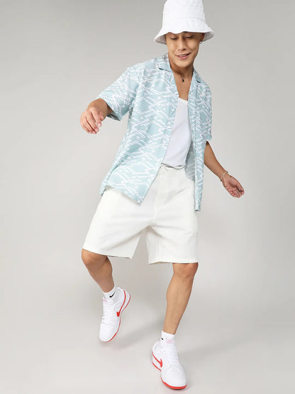 Geometric Overlap Shirt