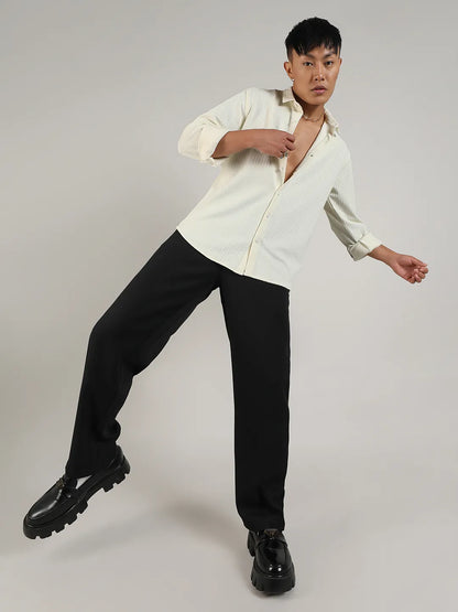 Stripe-Creased Shirt