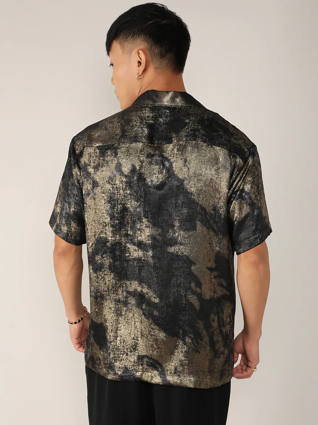 Metallic Ombre Shirt