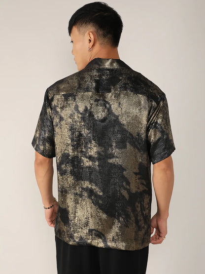 Metallic Ombre Shirt