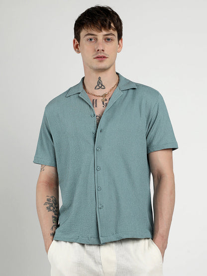 Micro Zig-Zag Shirt