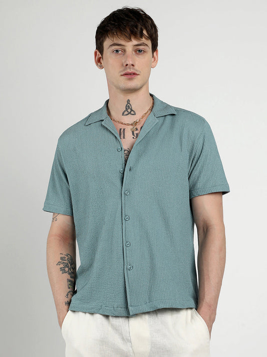 Micro Zig-Zag Shirt