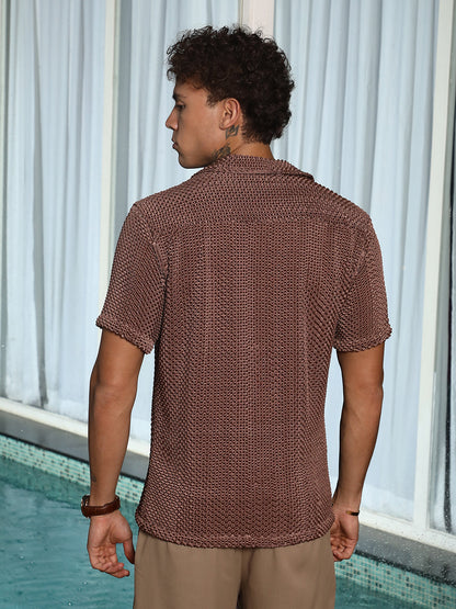 Puffy-Textured Shirt