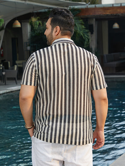 Relaxed Candy Striped Shirt