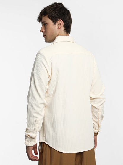 Stripe-Creased Shirt