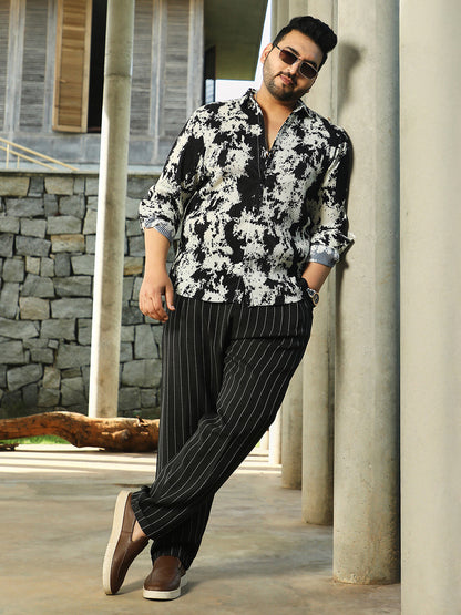 Splash-Pleat Shirt