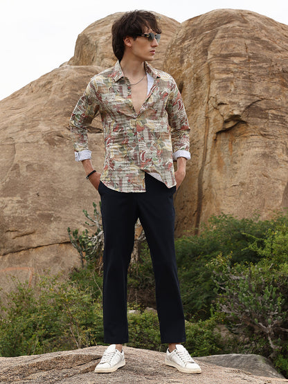Artistic Botanical Shirt