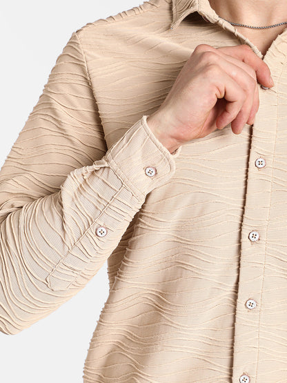 Self-Design Wave Shirt