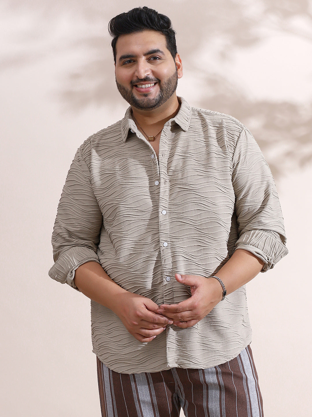 Self-Design Wave Shirt