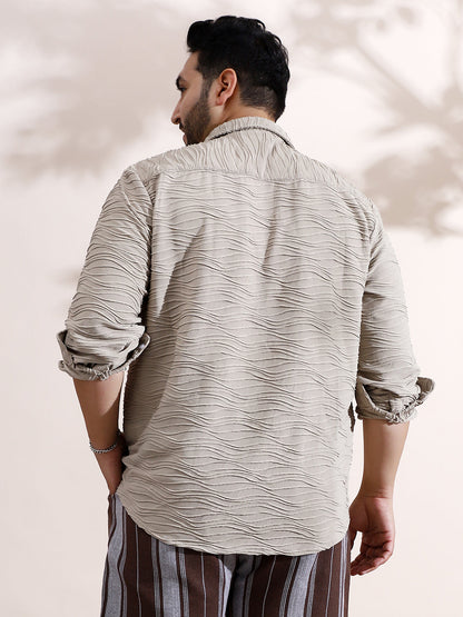 Self-Design Wave Shirt