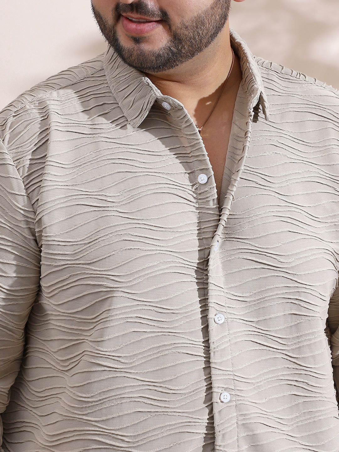 Self-Design Wave Shirt