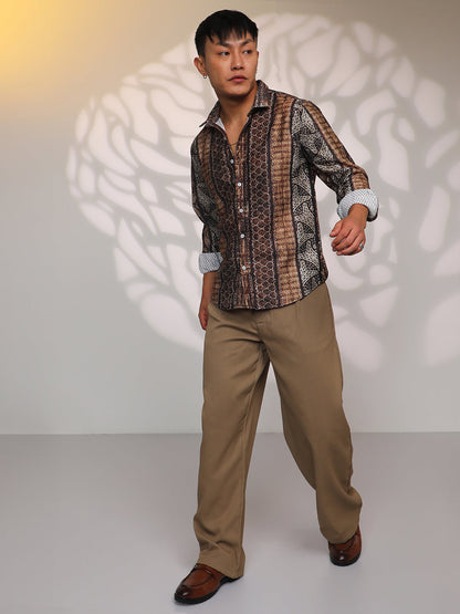 Folk Print Shirt