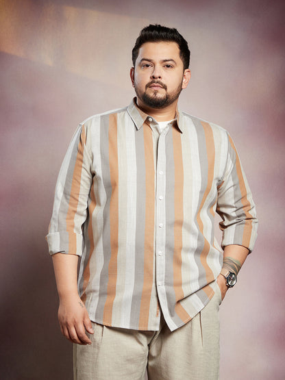 Block-Striped Shirt