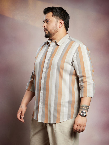 Block-Striped Shirt