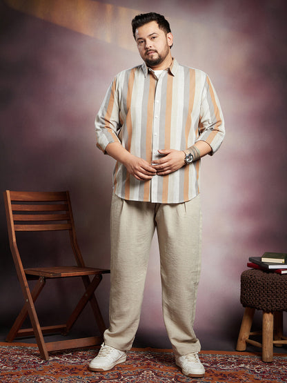 Block-Striped Shirt