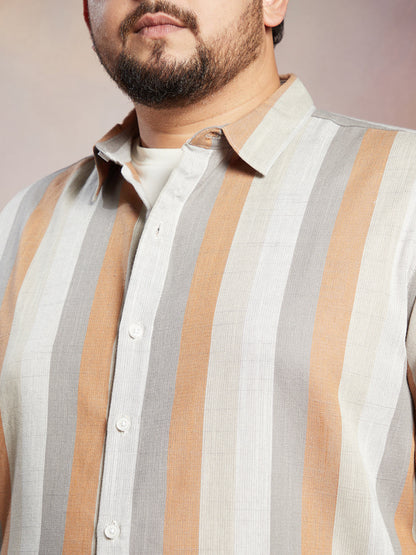 Block-Striped Shirt