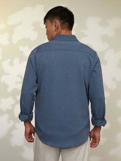 Abstract-Textured Shirt