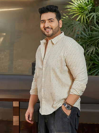 Chalk-Striped Shirt