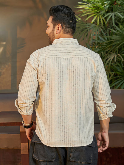 Chalk-Striped Shirt