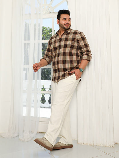 Chalk-Buffalo Check Shirt