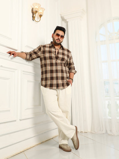 Chalk-Buffalo Check Shirt