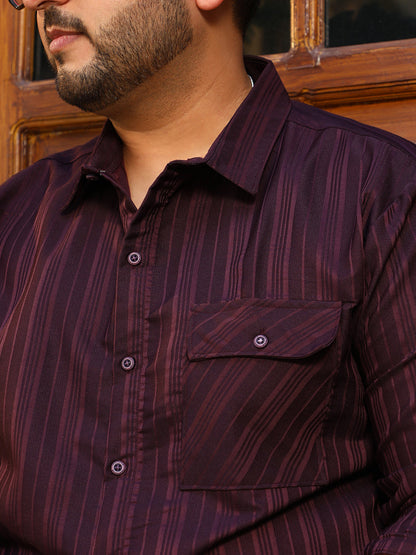Multitrack-Striped Shirt