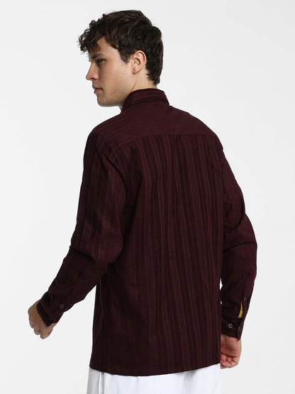 Multitrack-Striped Shirt