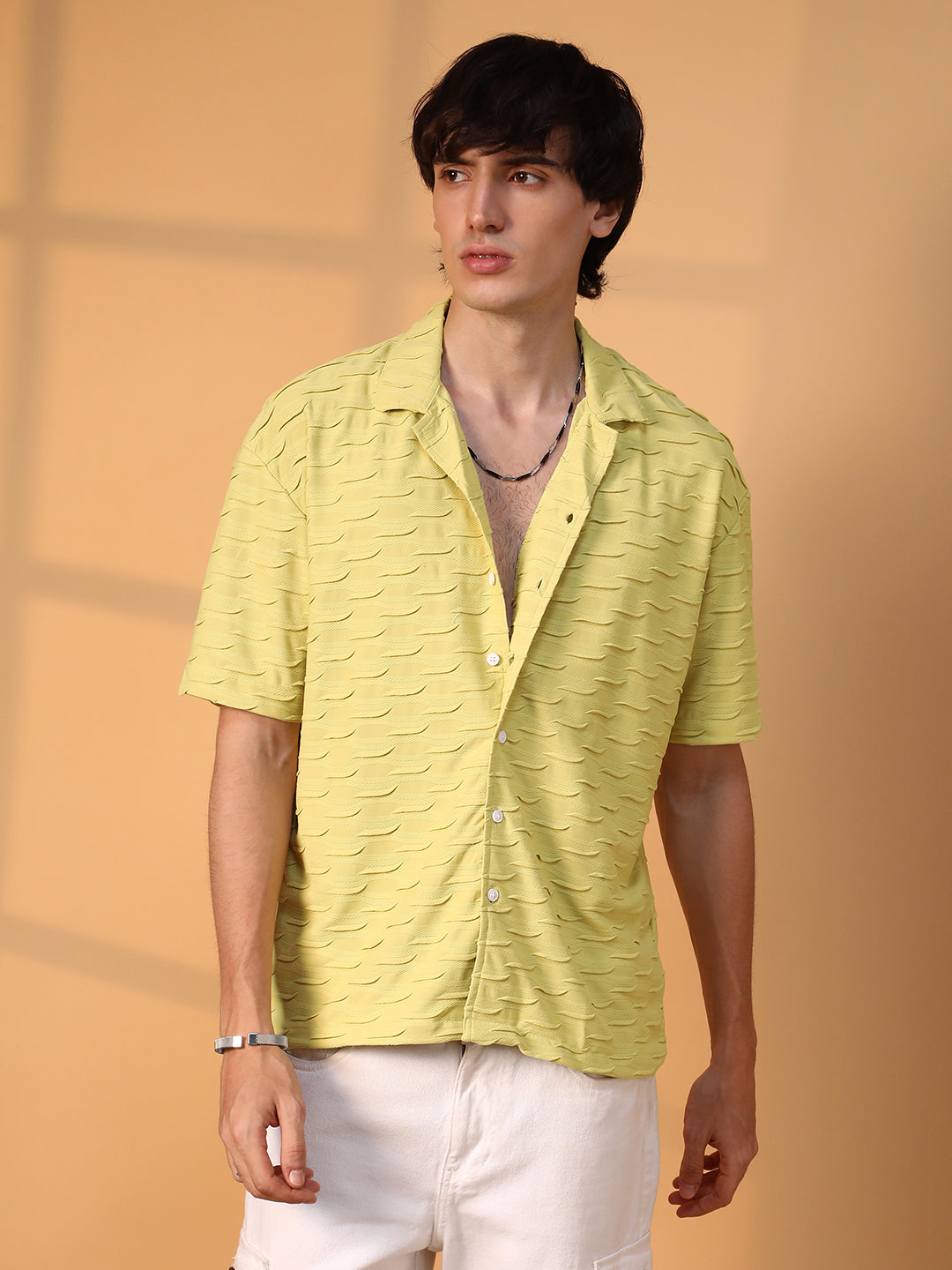 Swish-Textured Shirt