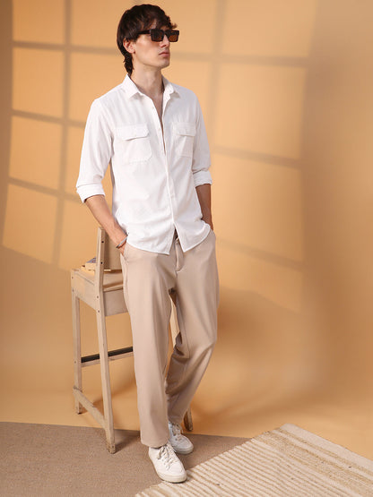 Ribbed Utility Shirt