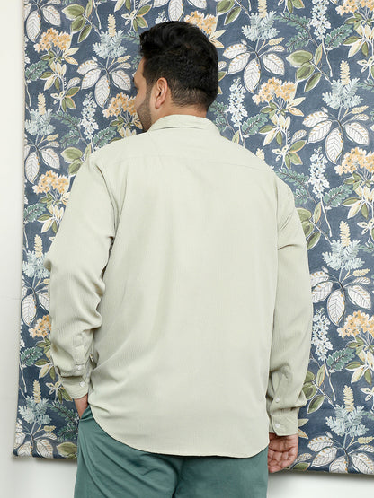 Solid Seersucker Shirt