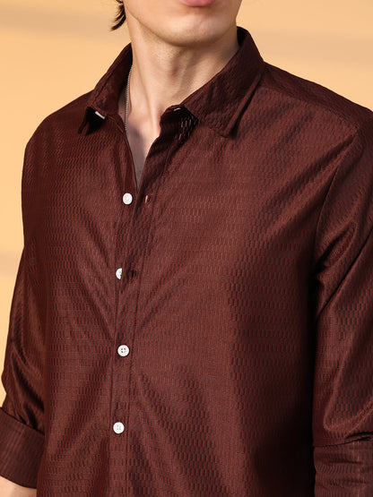 Solid Honeycomb Shirt