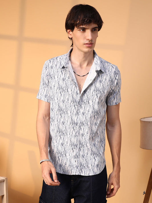 Contrast Grazed Shirt