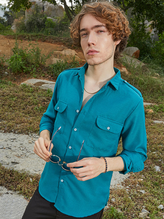 Woven Utility Shirt