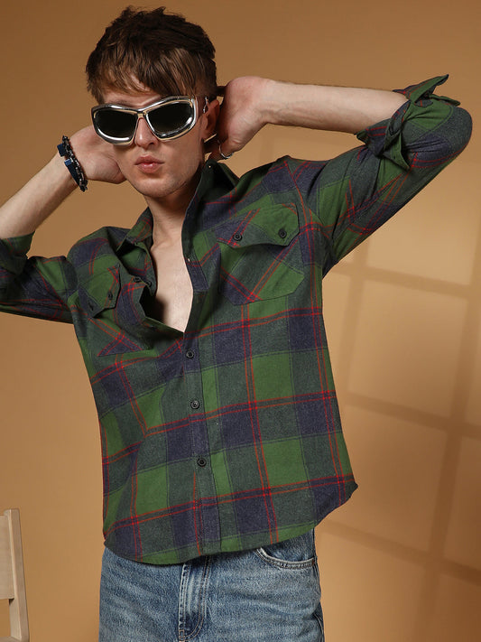 Check Utility Shirt