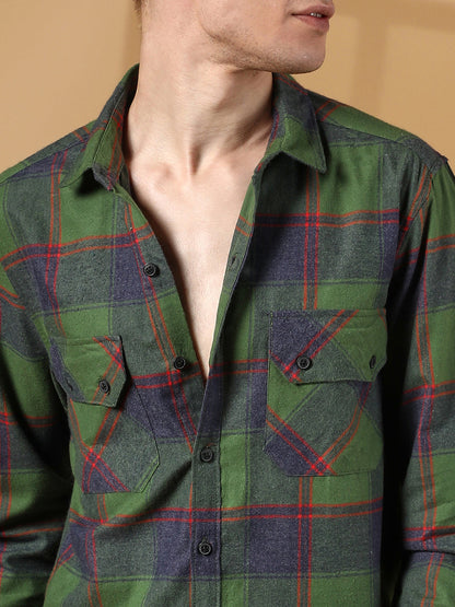 Check Utility Shirt