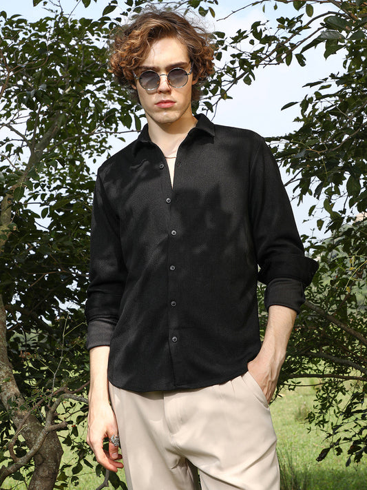 Solid Knit Shirt