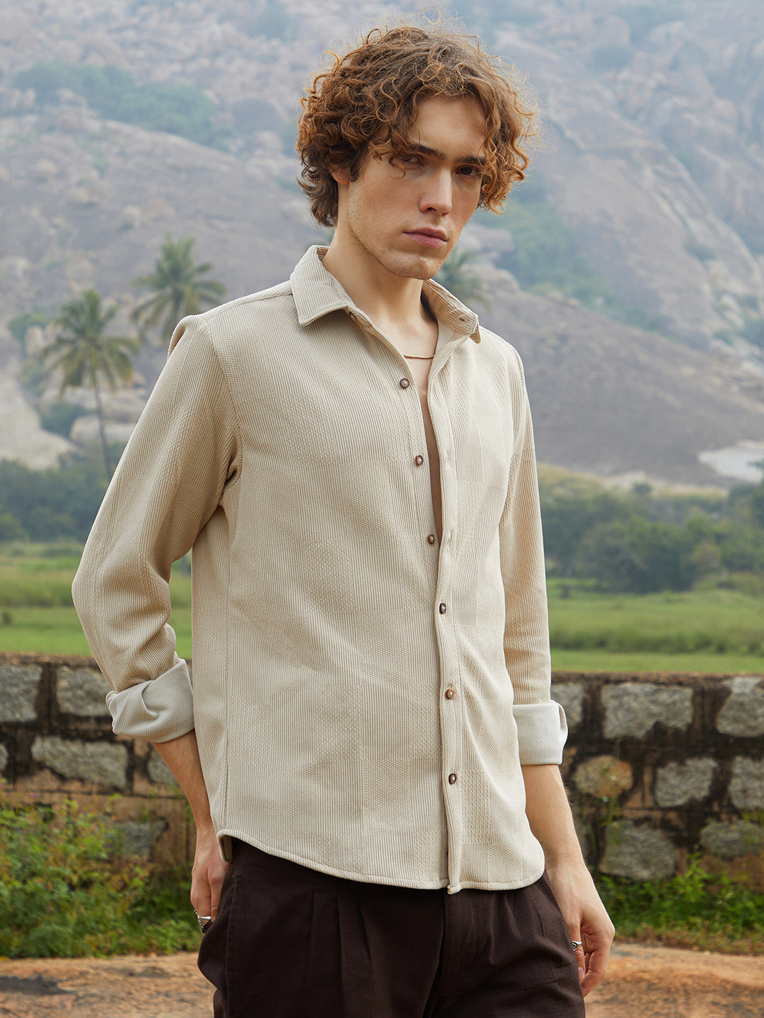 Solid Knit Shirt