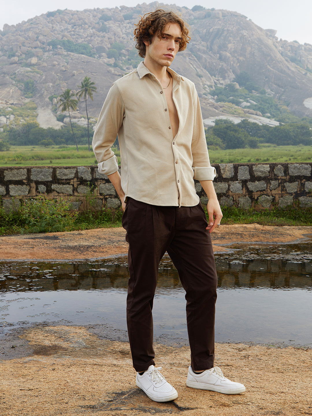 Solid Knit Shirt
