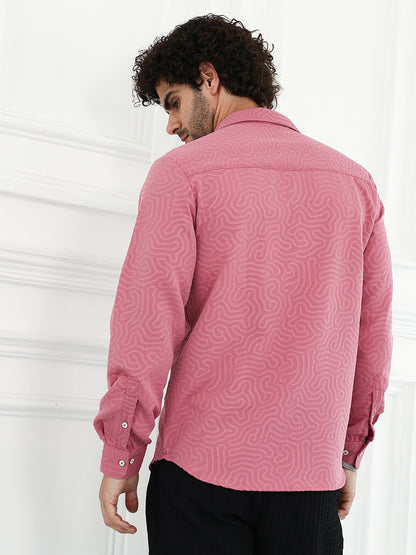 Doodle-Tactile Regular Shirt
